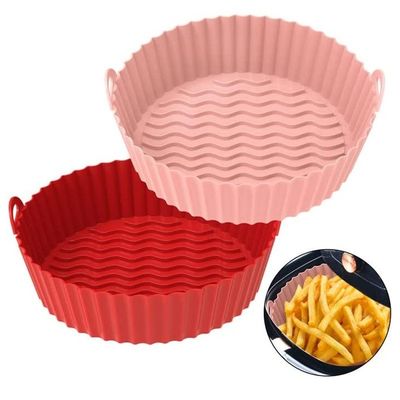 1.96cm*17cm*6.5cm シリコンエアフライヤーライナー 持続可能で再利用可能な料理用