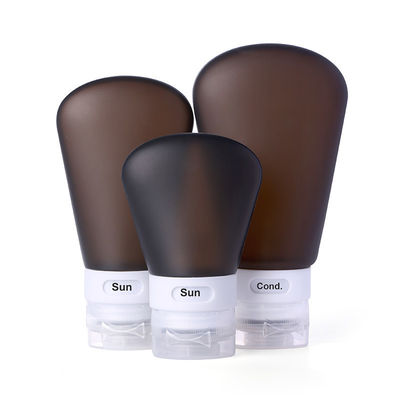 便利なシリコン旅行ボトルキット 容量 37ml / またはカスタム 89ml サンプル 無料 サンプル