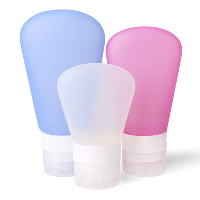 便利なシリコン旅行ボトルキット 容量 37ml / またはカスタム 89ml サンプル 無料 サンプル