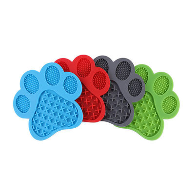 犬 シャワー ペット ボウル 飼料 爪 噛む パッド シリコン マット 犬 猫 109G