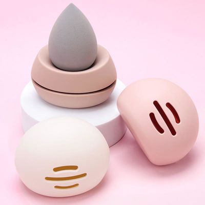 オーダーメイド エコフレンドリーソフト シリコン メイクアップ スポンジ ブレンダーホルダー ボックス 化粧品旅行