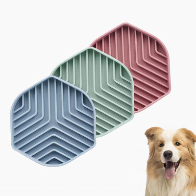 ペット シリコン トリート 犬 吸着 スロー フィッダー ボウル ストック ペット
