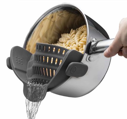 調整可能なシリコンクリップ 器具 フィルターやポットにぴったり