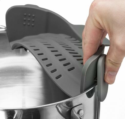 調整可能なシリコンクリップ 器具 フィルターやポットにぴったり