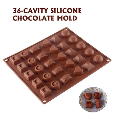 多形シリコン型 チョコレートやゼリービーンのカスタム型を作るのに最適