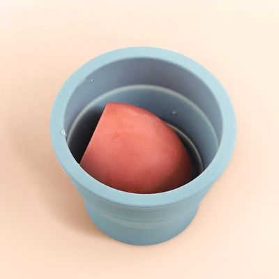 ビューティエッグクリーニングツール ウェルファイン シリコン 折り畳みブラシ クリーンカップ ビューティケア