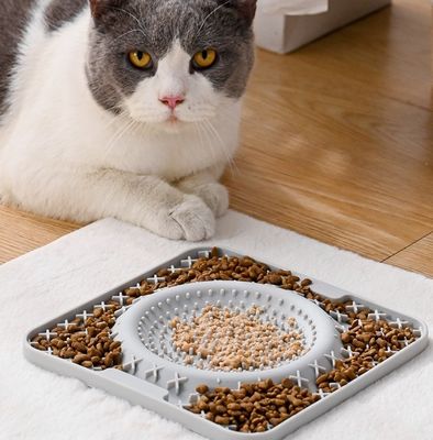 20CM*20CM シリコンペットフィッダー シリコン素材で作られた犬と猫のためのリッチパッド
