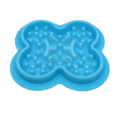 シリコンペットボウル ゆっくりと餌を与える 窒息防止と転覆 OEM/ODM 受け入れ