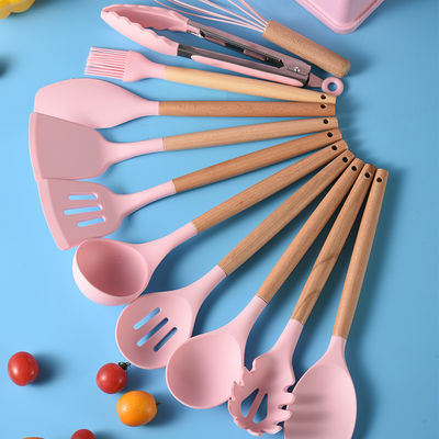 19 PCS ノンスティック シリコン キッチン用具 セット 耐久性 キッチン用具