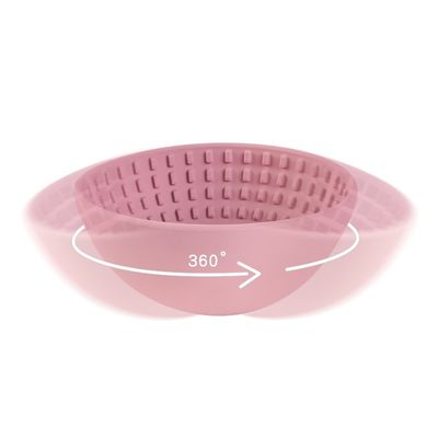 ペットフィーディングボウル 丸い シリコン 犬ボウル ゆっくりフィッダー 健康的な食事のためのインタラクティブなフィッダー