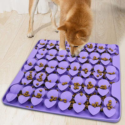 食品グレード シリコン スローフィッダーマット 固形 パッド 犬や猫の嗅覚 噛むパッド
