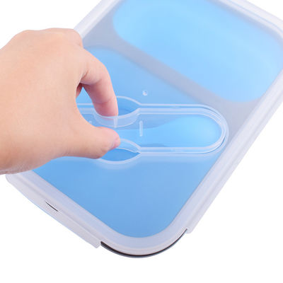エコフレンドリーキッズ用 2 部屋の防水食品収納容器