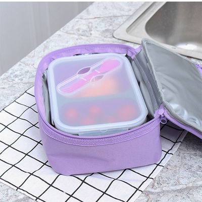 エコフレンドリーキッズ用 2 部屋の防水食品収納容器