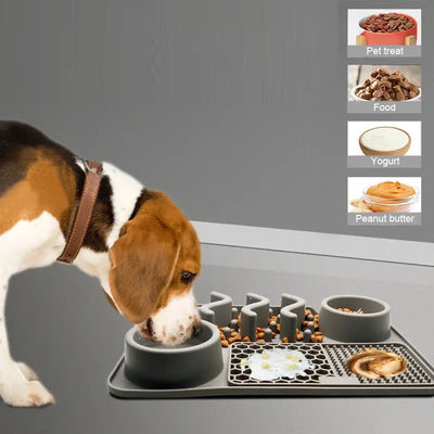 BPA のないシリコン ペットフード ボールマット 犬 仔犬 耐熱 -40〜250